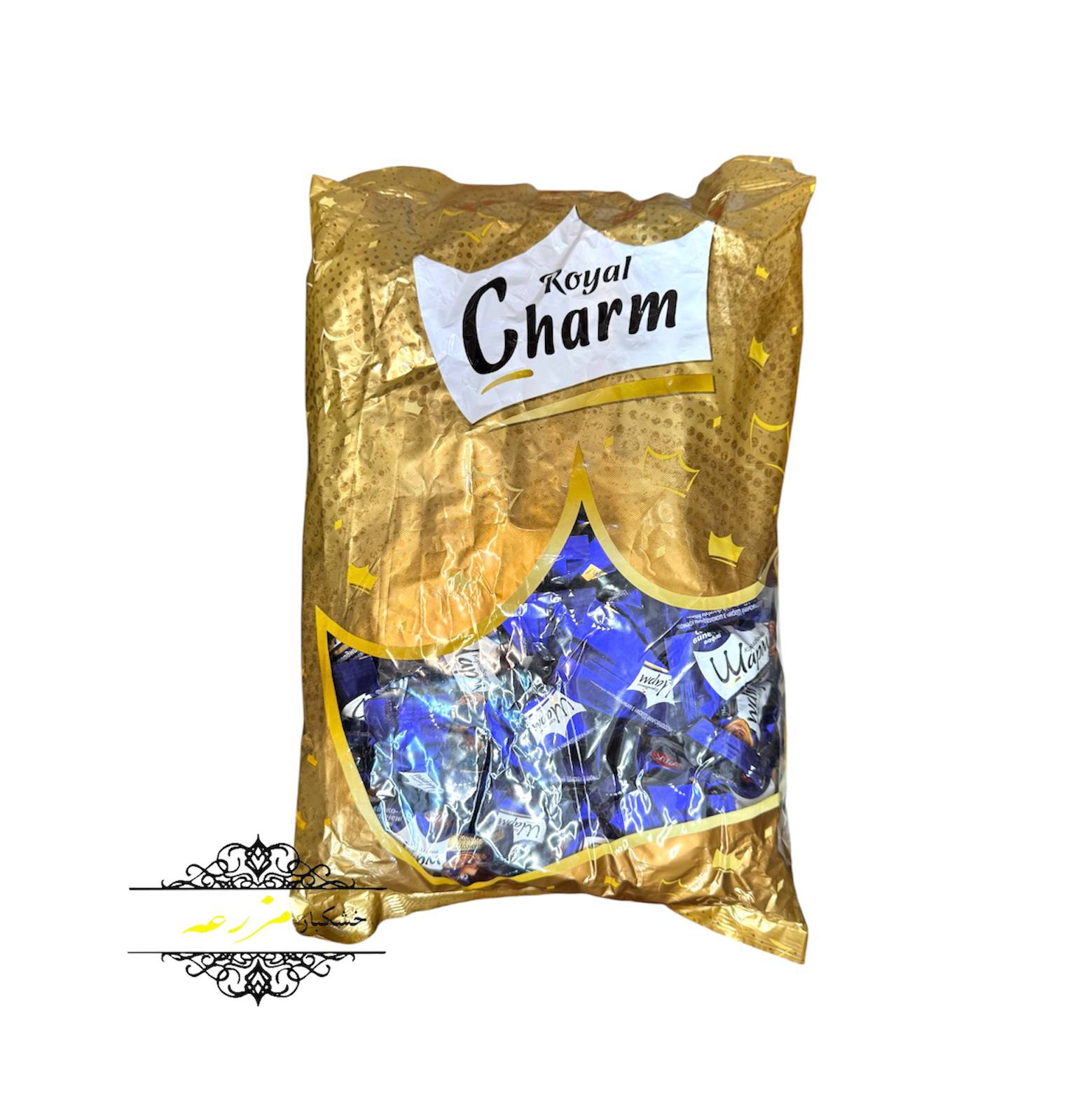 شکلات رویال چارم وامپ با مغز شکلاتی (آبی)
