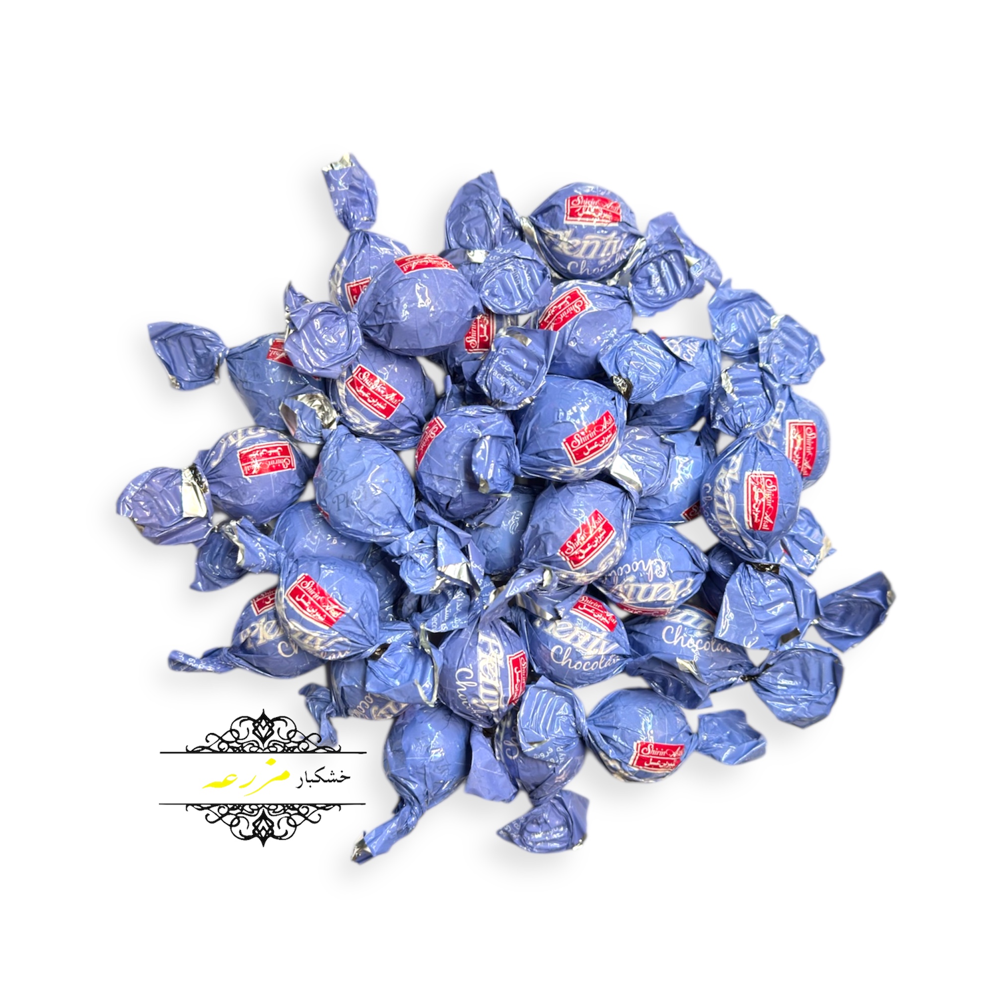 شکلات پلنتی با مغز کریسپی شیرین عسل (آبی)
