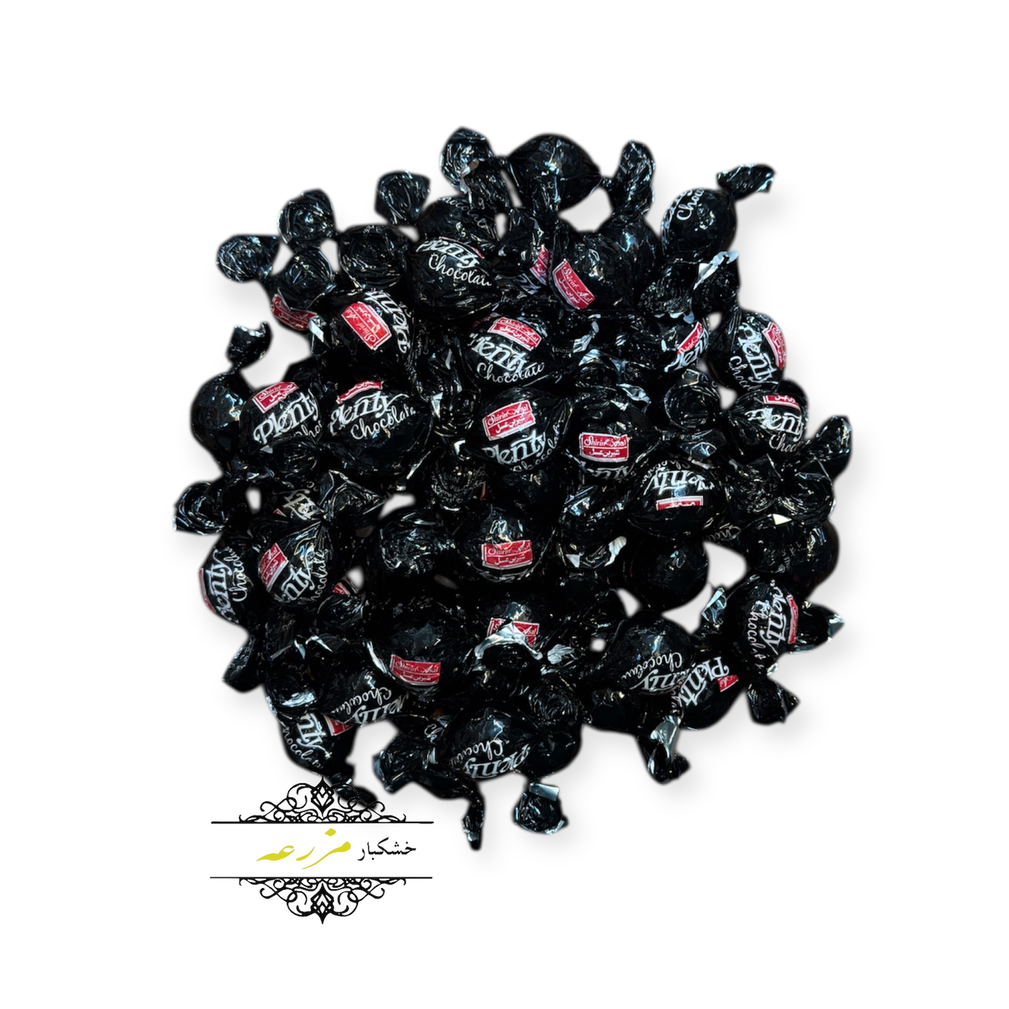 شکلات پلنتی تلخ با مغز فندوق